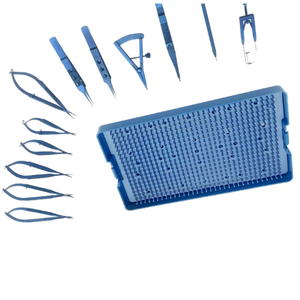 Conjunto de Catarata Classe I em Titânio QNQ para Cirurgia Oftálmica, Instrumentos de Implantação de Lentes Intraoculares Micro, Porta Agulhas - Product Image 1
