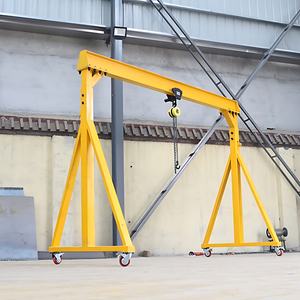 Универсальный 5-тонный мобильный 15-метровый Электрический подъемник для Путешествий козловой кран на шине - Product Image 3