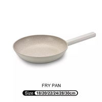 Batterie de Cuisine Pot en Granit Blanc Professionnel Antiadhésive pour Restaurant