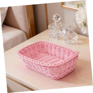 Ensemble de boîtes et paniers de rangement en plastique pour la maison - pour cosmétiques, vêtements, aliments, cuisine, légumes - articles ménagers polyvalents - Product Image 2