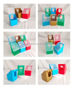 Yyc plastique un trou deux trous trois trous mangeoires et abreuvoirs personnalisés mangeoires pour pigeons pour cage - Product Image 3