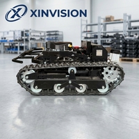 Tondeuse RC ultime de 900 mm, moteur Loncin 764cc V-Twin, capacité de montée à 70 degrés, tondeuse à chenilles à engrenages hypoides pour l'industrie professionnelle