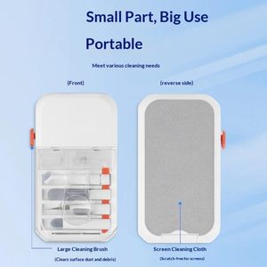 ชุดเครื่องมือทำความสะอาดอเนกประสงค์ 14-in-1 พร้อมแปรงไมโครไฟเบอร์และ<span class=keywords><strong>ส</strong></span>เปรย์สำหรับหน้า<span class=keywords><strong>จ</strong></span>อโทรศัพท์ แล็ปท็อป iPad คีย์บอร์ด หูฟังบลูทูธ - Product Image 3