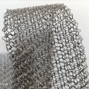 20cm 50cm 60cm Width Stainless Steel Knitted Wire Mesh Screen