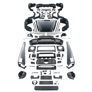 Kit de Parachoques Delantero y Trasero y Capó Estilo W464 2022 para Mercedes-Benz Clase G W463, Suministro Personalizado para Pedidos al por Mayor - Product Image 1