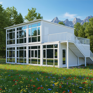 Contenedor de Oficina de Lujo de 20 pies/40 pies, Casa Modular Prefabricada de Acero - Product Image 2