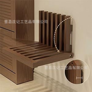 Memory Wooden Folding <b>Shoe</b> Bench <b>Wall</b> Mounted For Entryway Bathroom Foldable <b>Shoe</b> <b>Rack</b> - Product Image 5