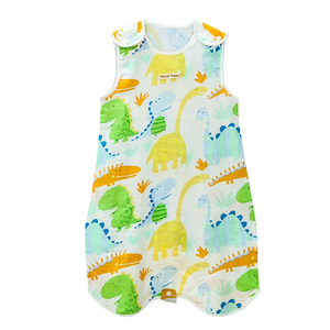 Saco de Dormir <span class=keywords><strong>para</strong></span> Bebé, Chaleco sin Mangas de Gasa de Algodón, <span class=keywords><strong>para</strong></span> Recién Nacidos, Anti-Patadas, Verano, Delgado, <span class=keywords><strong>para</strong></span> Habitación con Aire Acondicionado, Tejido - Product Image 1