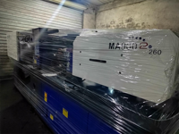 Mesin Cetak Injeksi Plastik Horizontal Otomatis Listrik Haiti MA90 Tons, Mesin Injeksi Kecil untuk PET PC PP ABS dengan Motor Inti dan PLC
