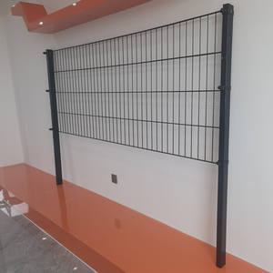 Clôture à double fil soudé / Clôture à double fil horizontal soudé / Clôture à double fil horizontal soudé / Panneaux de sécurité en treillis métallique à double fil - Product Image 4