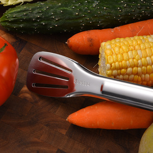 304 Stainless Steel Food Clip Thickened Grilling Steak Clip Flipping <b>Tool</b> BBQ <b>Tools</b> - Product Image 3