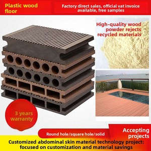 Plancher <span class=keywords><strong>en</strong></span> bois-<span class=keywords><strong>plastique</strong></span> pour extérieur et intérieur, cour, <span class=keywords><strong>terrasse</strong></span>, co-extrusion, anti-corrosion, revêtement de sol composite bois-<span class=keywords><strong>plastique</strong></span> - Product Image 5