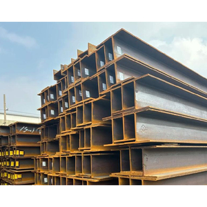 Trave a H zincata Q235 spessore 10mm, zincatura a caldo, per strutture industriali - Product Image 4