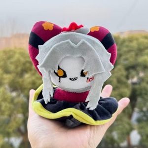 Freak Circus Plush Pierrot Cotton Doll <b>Keychain</b> Soft 3D Shape <b>Anime</b> Style Toy For Kids And Collectors - Product Image 2