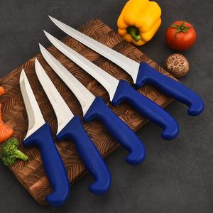 Cuchillo de Pesca con Punta Recta, para Campismo al Aire Libre, Acero Inoxidable, Mango de Plástico, Grosor de 2 mm, 20 cm, Multiusos, DIY, OEM HK - Product Image 1