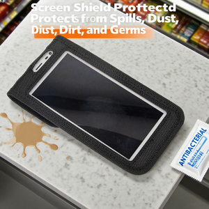 Túi đựng thiết bị <span class=keywords><strong>POS</strong></span> bằng nylon, kiểu dáng kinh tế, có dây đeo vai, bền và an toàn, màu đen - Product Image 4