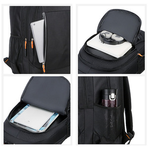 Sac à dos scolaire personnalisé avec logo, sac à dos pour étudiants, adolescents, grande capacité, durable, sac à dos pour ordinateur portable pour hommes - Product Image 5