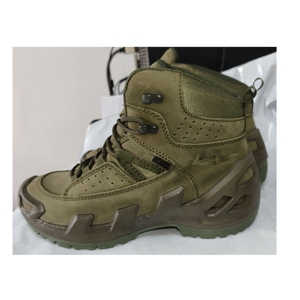 TSB0 Olive Green CP Camouflage Customized Middle Cut Tactical <b>Hiking</b> <b>Boots</b> Olive Drab Green <b>Boots</b> <b>Hiking</b> Ankle <b>Boots</b> Middle Cut - Product Image 5
