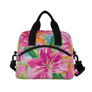 Sac isotherme personnalisé hawaïen en polyester réutilisable de 15 L pour hommes, idéal pour pique-nique et voyage - Product Image 2