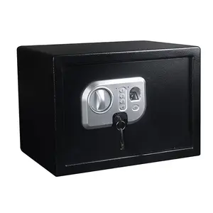 Bank Deposit Secure Home Office 2 Manual Override Keys Biometric Safe Digital Fingerprint Safe Box