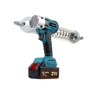 Pistolet graisseur portable, rechargeable 21V, livraison rapide, <span class=keywords><strong>batterie</strong></span> au lithium sans balais automatique à haute pression pour le bricolage à usage industriel - Product Image 1