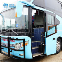 Bon état, 79 places, autobus de tourisme d'occasion Yu Tong, autocars de luxe, transmission manuelle diesel pour l'Afrique