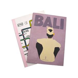 Cahier A5 en papier de qualité supérieure, écriture fluide, relié par fil, 24 feuilles, s'étend à plat pour les cours, les devoirs et la planification quotidienne - Product Image 4