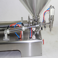 Machines de remplissage de crème cosmétique, machine de remplissage pneumatique de pâte, machine de remplissage semi-automatique de pâte de tomate, de beurre de cacahuète