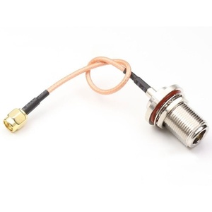 Thấp mất 50ohm N nữ vách ngăn kết nối để SMA nam cáp mở rộng rg316 RF Pigtail cáp đồng trục lắp ráp - Product Image 5