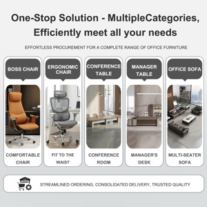 Modern Ergonomic Swivel <strong>Chair</strong> Mid <strong>Back</strong> Lumbar <strong>Support</strong> Rolling Wheels Comfortable Office Meeting Room Staff Furniture - Product Image 4