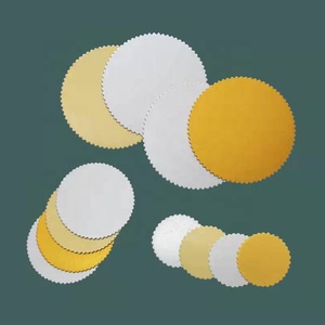 Bảng Bánh Trắng 12 Inch Có Thể Tái Sử Dụng Tùy Chỉnh Đế Bánh Tròn 100 Miếng - Product Image 4