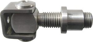 Charnière de portail courte réglable <span class=keywords><strong>M16</strong></span> en acier inoxydable avec écrou à souder pour portails de jardin et clôtures - Product Image 6