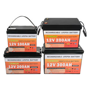 แบตเตอรี่ Lifepo4 300Ah 280Ah 200Ah 100Ah 4S 12V ฟังก์ชั่นบลูทูธสำหรับเก็บพลังงานแสงอาทิตย์ - Product Image 1