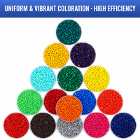 Granulés de masterbatch colorés en gros, distribution uniforme des couleurs, colorant pour boîtiers d'appareils électroniques