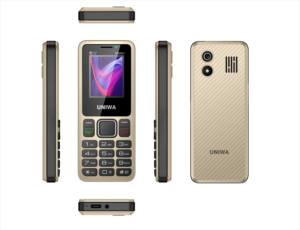 Teléfono con Teclado UNIWA MS001, <span class=keywords><strong>4</strong></span> SIM, Batería de 1800mAh, Amplificador de Señal GSM, OEM China - Product Image 4
