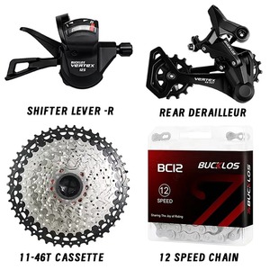 BUCKLOS 12S MTB Schaltgruppe <span class=keywords><strong>M8100</strong></span> 12-Gang Schalthebel & Schaltwerk mit 12V Kettenkassette 46/52T SL <span class=keywords><strong>RD</strong></span> Fahrrad-Antriebsteil - Product Image 6