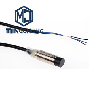 E2B-M12KN08-M1-B1 2B-M12KN08-WP-B1เซ็นเซอร์ความใกล้ชิดแบบเหนี่ยวนำ M12 8มม. แบบไม่หุ้มฉนวน NPN แบบไม่มีสาย2ม. สำหรับการตรวจจับโลหะ - Product Image 1