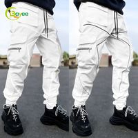 Vêtements de sport bon marché, pantalons de jogging cargo surdimensionnés, pantalons de survêtement, pantalons baggy cargo pour hommes de grande taille