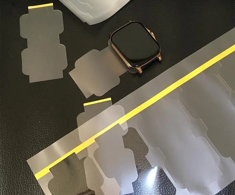 Transparent low stick protective film dust-proof anti-scratch plastic shell hardware lens surface PE electrostatic film