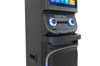 Altavoz con Pantalla Táctil y Wi-Fi con Luces LED RGB para Sistema Android 5.0, Altavoz Tipo Carrito para Fiestas, para Computadora y Teléfono Móvil