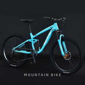 Bicicletas de Montaña OEM de <span class=keywords><strong>26</strong></span> y <span class=keywords><strong>27.5</strong></span> Pulgadas <span class=keywords><strong>con</strong></span> <span class=keywords><strong>Cuadro</strong></span> de Acero al Carbono, Velocidad Variable, Frenos de Disco, Horquilla de Suspensión Completa, Neumáticos Inflables y <span class=keywords><strong>Ruedas</strong></span> <span class=keywords><strong>con</strong></span> Radios - Product Image 2