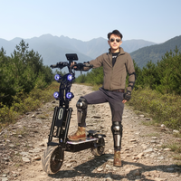 Trottinette électrique à double moteur, deux roues, 72V 60V, batterie lithium amovible, capteur, autonomie 80-100KM, étanche IP65, moteur sans balais, pliable
