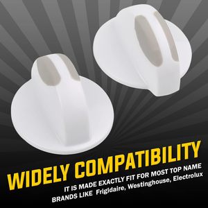 Seentech 134844410 Perilla Selectora para <span class=keywords><strong>Lavadora</strong></span>/<span class=keywords><strong>Secadora</strong></span> - Compatible con Frigidaire, Westinghouse, <span class=keywords><strong>Electrolux</strong></span> - Reemplaza: AP4339026 Ect. - Product Image 4