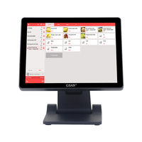 Terminal Punto de Venta Todo en Uno de Escritorio con Pantalla Táctil de 15 Pulgadas, Sistema POS con Windows para Restaurante