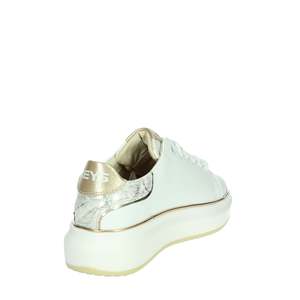 Zapatillas Keys Donna K-10503 Bianco Oro Canvas, Zapatos de Moda - Product Image 3
