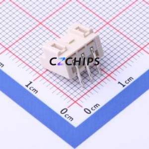 HC-XA-3AW Wire-to-<b>Board</b> <b>Pin</b> Header Bent Lead Through Hole,P=2.5mm Connector 1x3P 2.5mm Right Angle Insert XA - Product Image 2