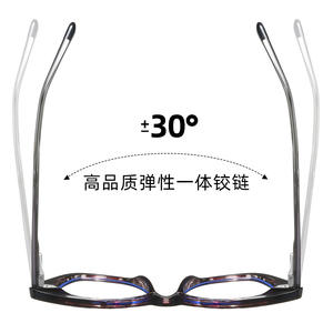 Monture de lunettes tendance en TR90, monture complète, protection contre la lumière bleue, légère, unisexe, monture optique 87289 - Product Image 1