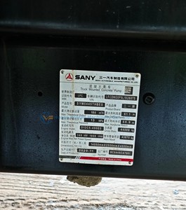 उच्च लागत प्रदर्शन का उपयोग किया गया sm5445thब्स 620c-10a कंक्रीट पंप ट्रक - Product Image 5