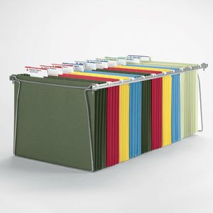 Văn Phòng Phẩm FC A4 Nhựa <span class=keywords><strong>Tab</strong></span> Và Trống Chèn Màu Tùy Chỉnh Treo Tập Tin Thư Mục Organizer - Product Image 1
