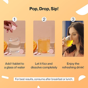 Comprimés de Gommes Effervescentes Sans Sucre de Qualité Alimentaire, Vente Chaude, Approvisionnement Direct Usine, Essentiel pour la Santé - Product Image 4